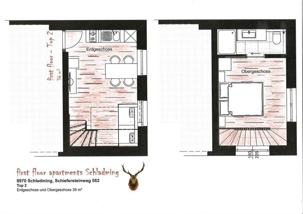 Free Feel Appartements By Schladming-Appartements Rum bild